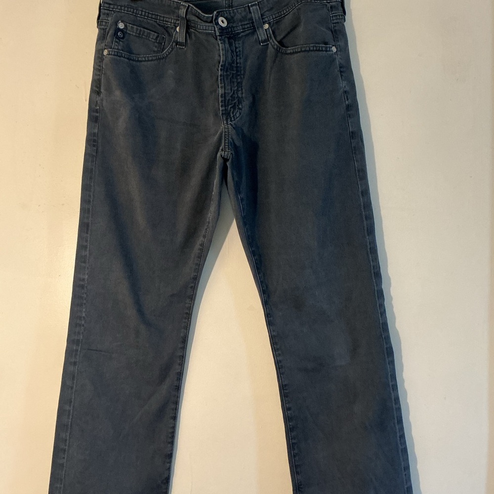 AG Adriano Goldschmied Slate Gray/Navy Chinos